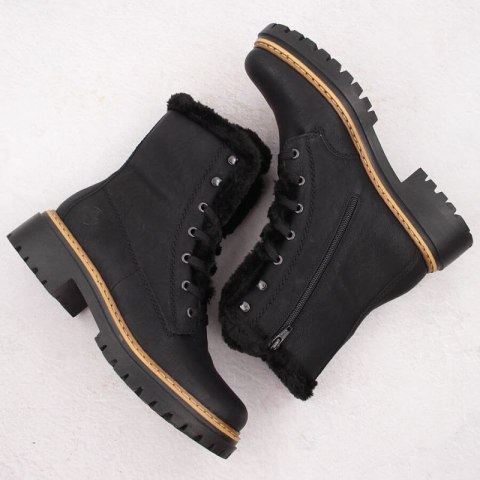 Buty z futerkiem Rieker W 72625-00 RKR714