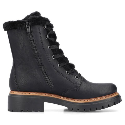 Buty z futerkiem Rieker W 72625-00 RKR714