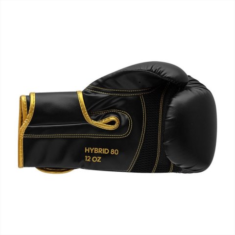 Rękawice bokserskie adidas HYBRID 80 ADIH80 czarno złote