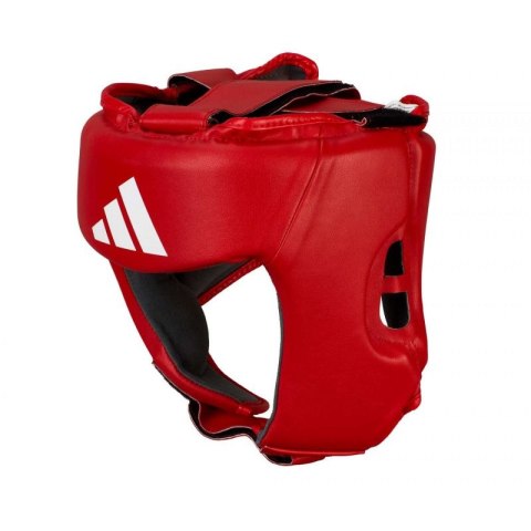Kask turniejowy adidas IBA ze skóry z kaktusa ADIIBAH1C-czerwony Kask turniejowy adidas IBA ze skóry z kaktusa ADIIBAH1C-czerwony