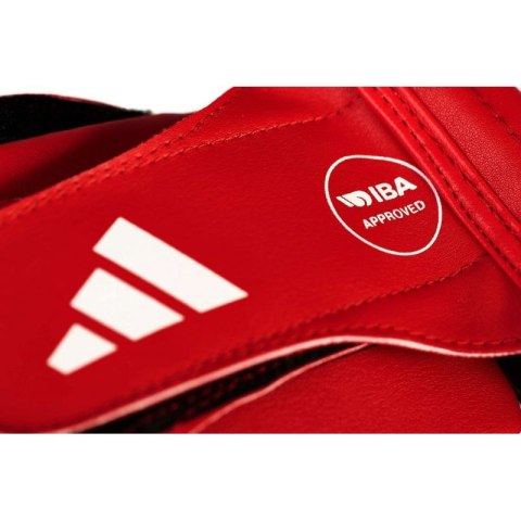 Kask turniejowy adidas IBA ze skóry z kaktusa ADIIBAH1C-czerwony Kask turniejowy adidas IBA ze skóry z kaktusa ADIIBAH1C-czerwony
