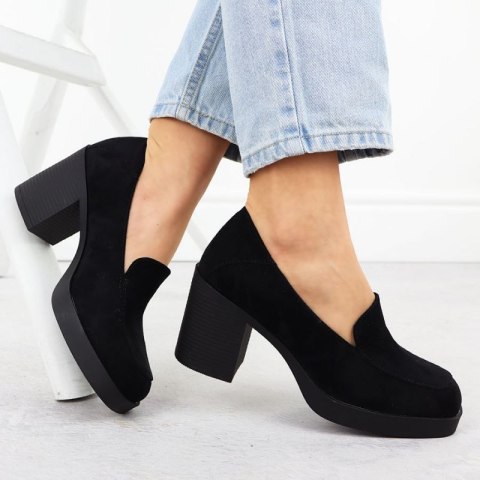 Półbuty mokasyny na obcasie Potocki W SZ12547 WOL288A Półbuty mokasyny na obcasie Potocki W SZ12547 WOL288A