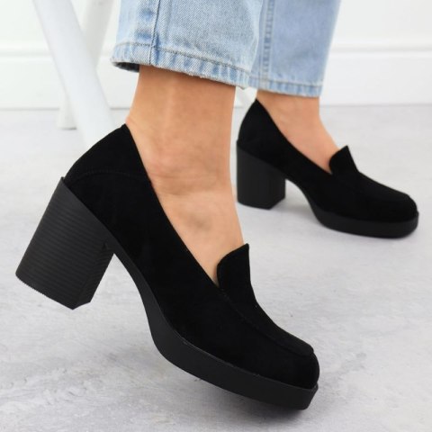 Półbuty mokasyny na obcasie Potocki W SZ12547 WOL288A Półbuty mokasyny na obcasie Potocki W SZ12547 WOL288A