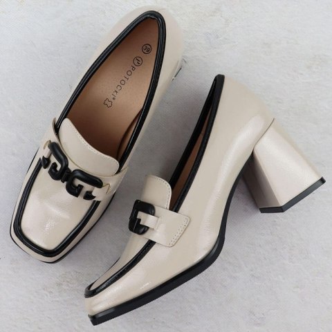 Półbuty na słupku Potocki W SZ12553 WOL289B Półbuty na słupku Potocki W SZ12553 WOL289B
