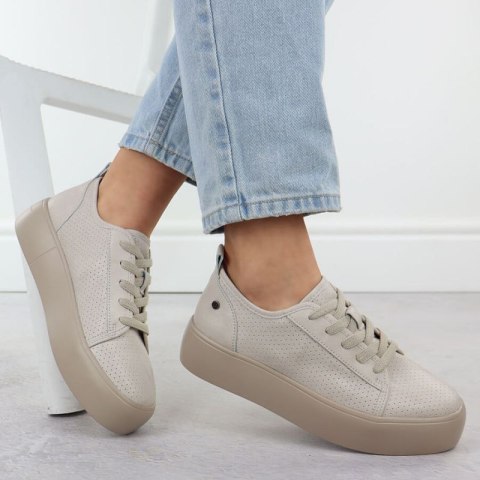 Półbuty sportowe creepersy Filippo W DP6116 PAW524B