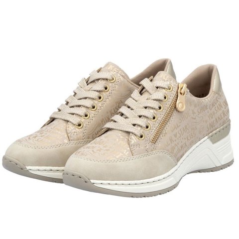 Sneakersy na koturnie Rieker W N4316 RKR760