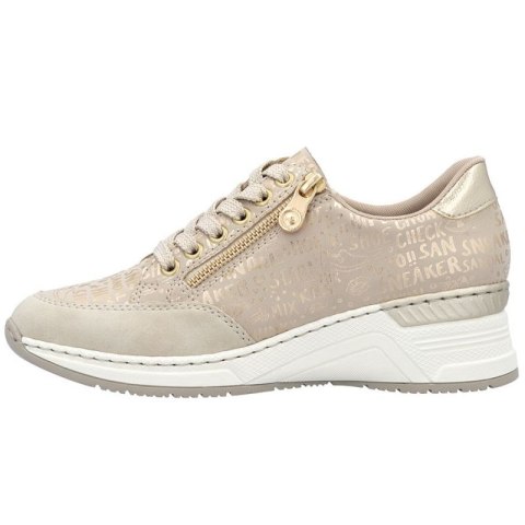 Sneakersy na koturnie Rieker W N4316 RKR760