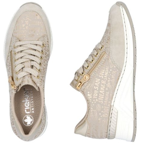 Sneakersy na koturnie Rieker W N4316 RKR760