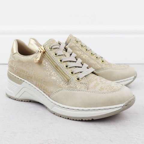 Sneakersy na koturnie Rieker W N4316 RKR760