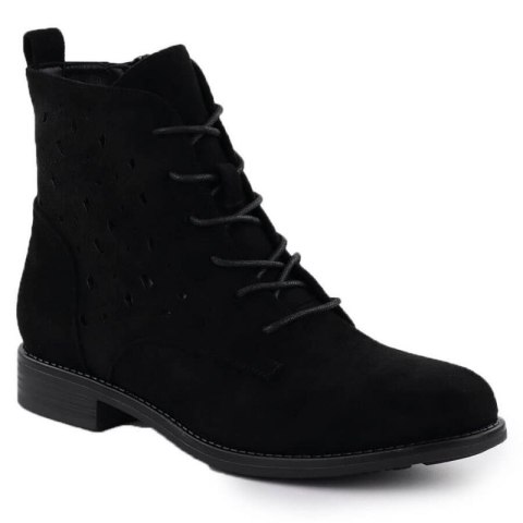 Botki zamszowe S.Barski W HY51-136 OLI284A Botki zamszowe S.Barski W HY51-136 OLI284A