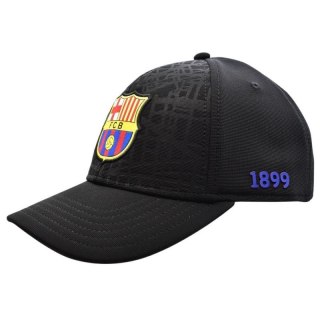 Czapka z daszkiem FC Barcelona bejsbolówka Cap Cross Black FCB 5001GEXNN