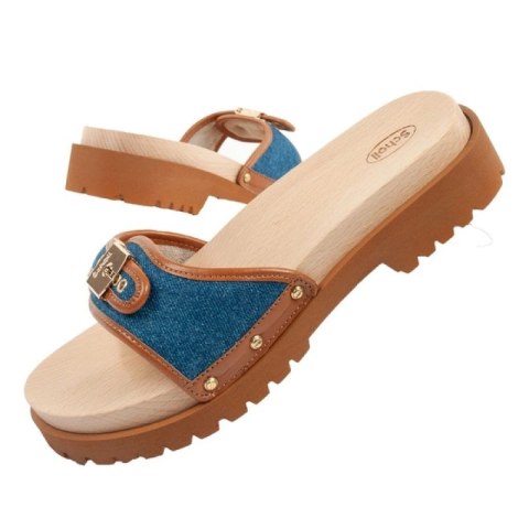Klapki drewniaki Scholl Pescura Iconic W F305492349