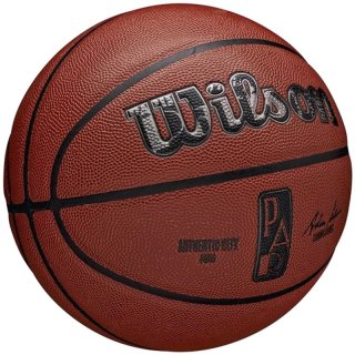 Piłka do koszykówki Wilson NBA Authentic City Paris Ball WZ2016004XB