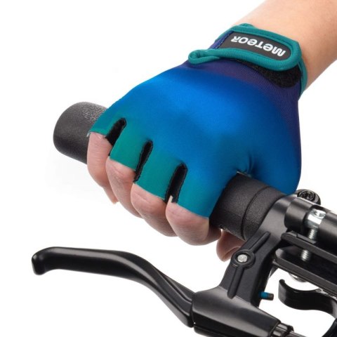Rękawiczki rowerowe Meteor Kids Fluid Jr 17395 roz. XS