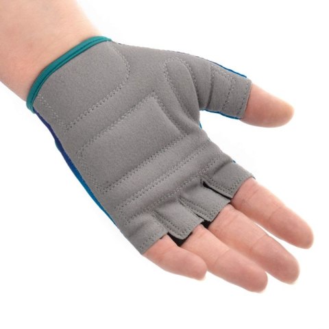 Rękawiczki rowerowe Meteor Kids Fluid Jr 17396 roz. S Rękawiczki rowerowe Meteor Kids Fluid Jr 17396 roz. S