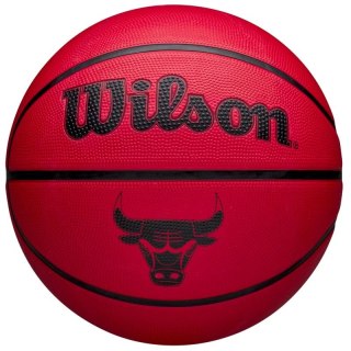 Piłka do koszykówki Wilson NBA Team Tribute Solid Chicago Bulls Ball WZ4025405XB