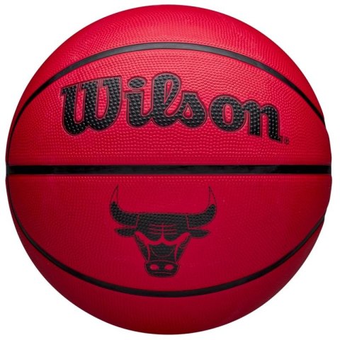 Piłka do koszykówki Wilson NBA Team Tribute Solid Chicago Bulls Ball WZ4025405XB