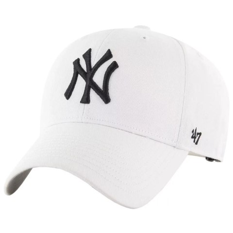 Czapka z daszkiem 47 Brand MLB New York Yankees Cap BB-RAC17CTP-WH Czapka z daszkiem 47 Brand MLB New York Yankees Cap BB-RAC17CTP-WH