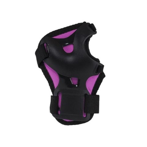 Ochraniacze zestaw Nils Extreme czarno-różowy H210 rozmiar XS Ochraniacze zestaw Nils Extreme czarno-różowy H210 rozmiar XS