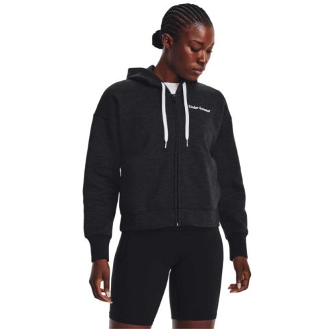 Bluza Under Armour Essential Fleece Script FZ Hoodie W 1374106-001 Bluza Under Armour Essential Fleece Script FZ Hoodie W 1374106-001