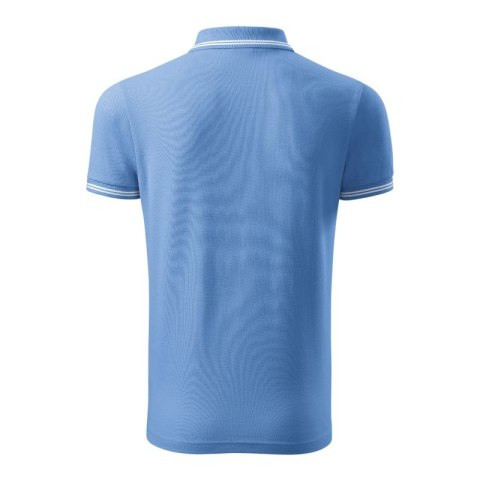 Koszulka polo Malfini Urban M MLI-21915 błękitny