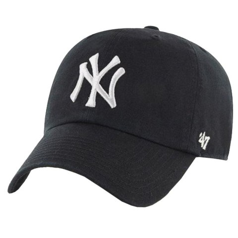 Czapka z daszkiem 47 Brand New York Yankees MLB Clean Up Cap B-RGW17GWS-BKD Czapka z daszkiem 47 Brand New York Yankees MLB Clean Up Cap B-RGW17GWS-BKD