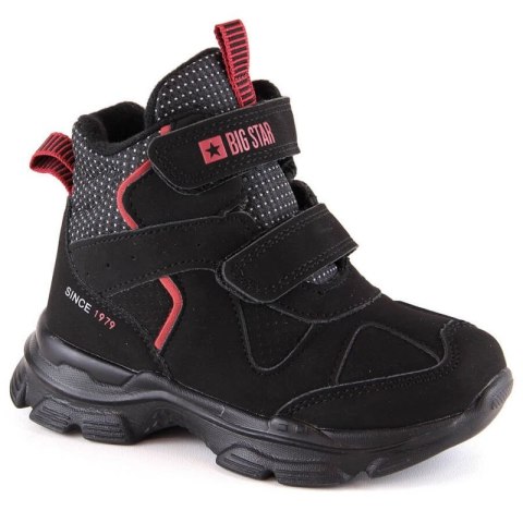 Buty sportowe wysokie Big Star Jr INT1883 czarne Buty sportowe wysokie Big Star Jr INT1883 czarne