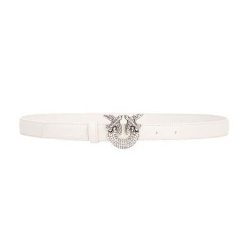 Pasek Pinko z kryształkami H2 W 100143A110 biały