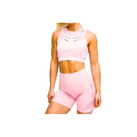 Legginsy GymHero Leggins Stripes W MAUVE