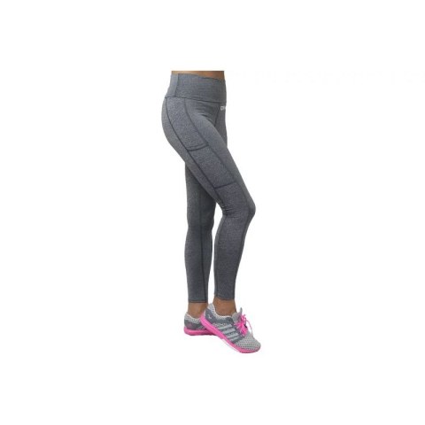 Legginsy GymHero Leggins W PUSHUP-GREY