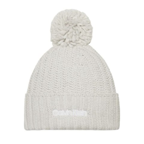 Czapka Calvin Klein Jeans Oversized Knit Beanie W/ Pompom K60K608535 Czapka Calvin Klein Jeans Oversized Knit Beanie W/ Pompom K60K608535