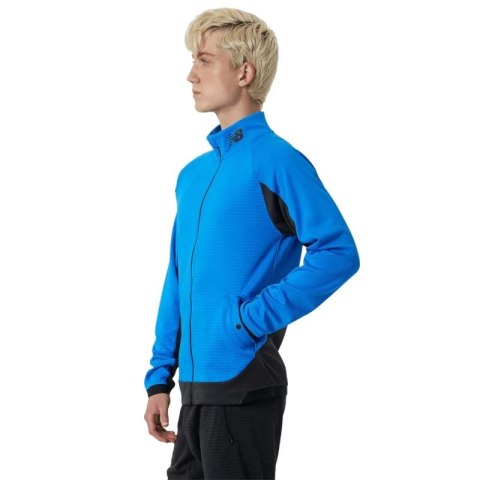 Bluza New Balance R.W.T. Grid Knit Jacket M MJ21053SBU Bluza New Balance R.W.T. Grid Knit Jacket M MJ21053SBU
